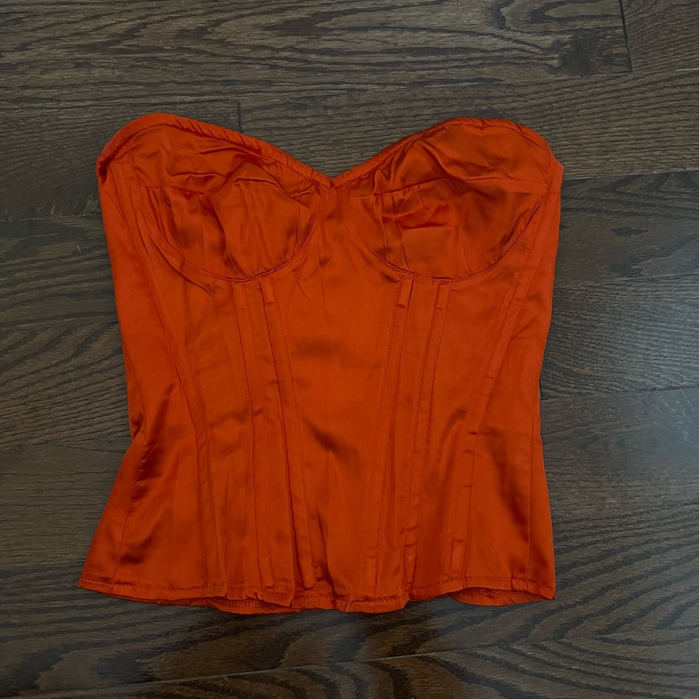 Pretty little thing silk corset